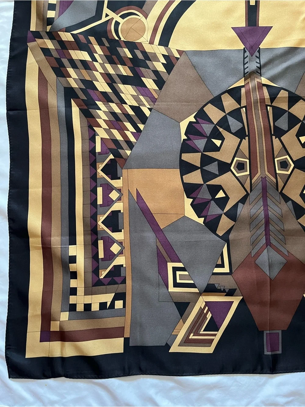 The Metropolitan Museum of Art Silk Scarf Frank Lloyd Wright square scarf 33”